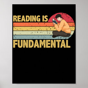 Poster Leitura Fundamental da Poesia do Bookworm Geeky