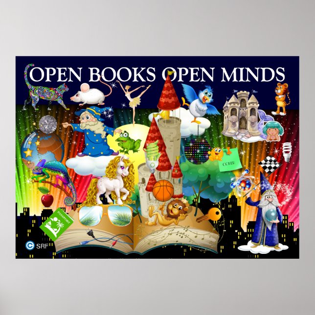 Póster Leitura mais recente e aprimorada de professores - (Frente)