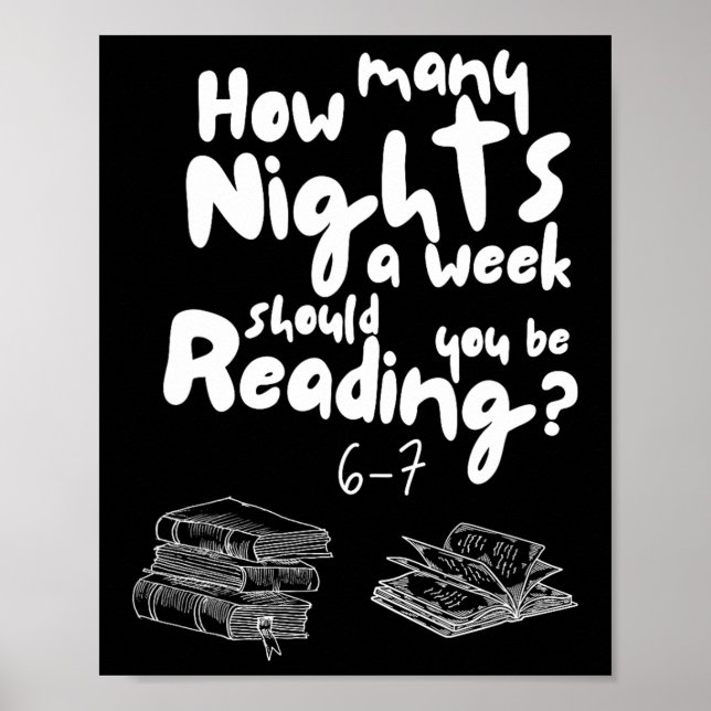 Poster Leitura Noturna 6-7 Meme Professor de Inglês Amant (Frente)