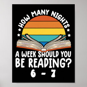 Poster Leitura Vintage 67 Meme Professor de Inglês Engraç