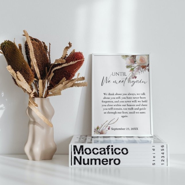 Poster Lembrança da Família de Sinais Memoriais do casame (Criador carregado)