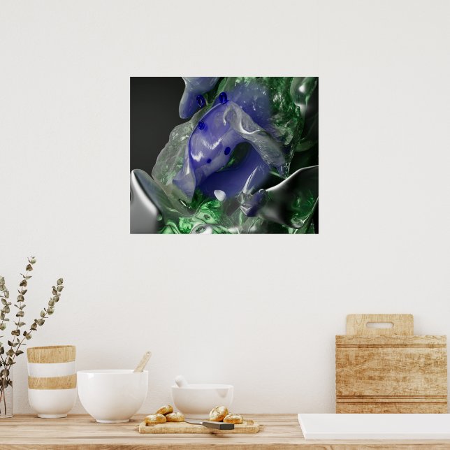 Poster Lembrança de Foto Personalizada Simples para Qualq (Cozinha)