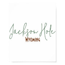 Lembrança de Jackson Hole, Wyoming