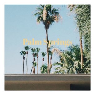 Póster Lembrança de viagem de Palm Springs