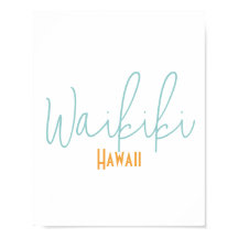 Lembrança de Waikiki Havaí