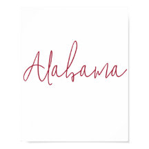 Lembrança do Estado do Alabama