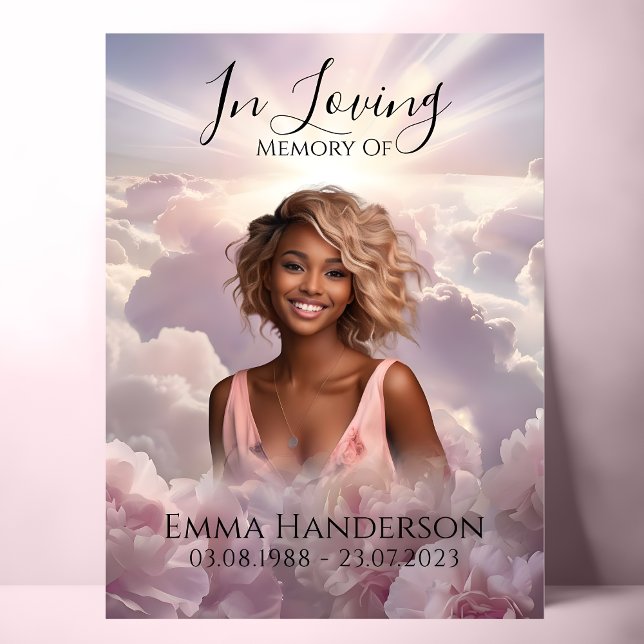 Poster Lembrança Floral - Sinalizador de Boas-vindas do M (Criador carregado)