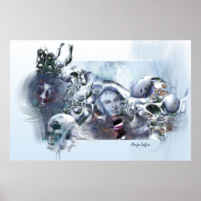 Póster lembranças de Anjo Lafin (Frente)