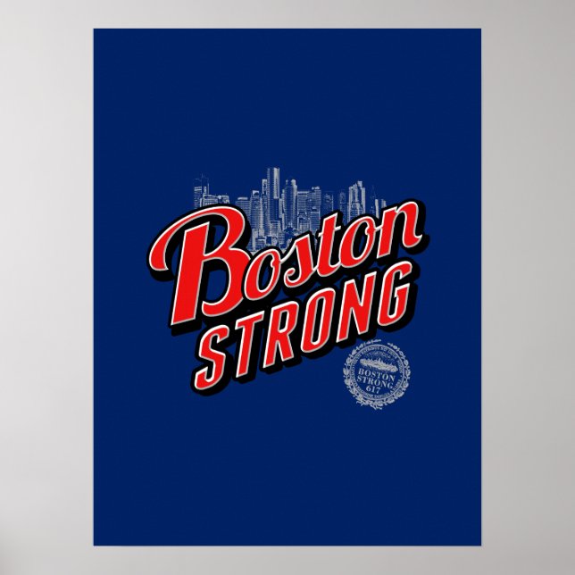 Poster Lembranças Fortes Da Cidade De Boston (Frente)
