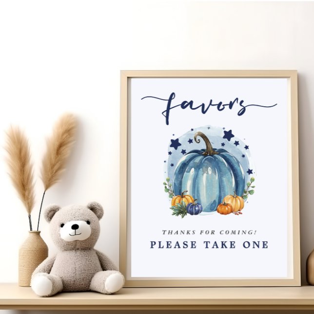 Poster Lembrancinhas de Chá de Bebê para um Pequeno Menin (Criador carregado)