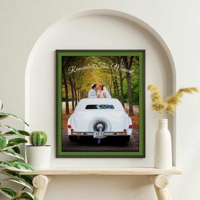 Poster Lembre-se deste Momento Presente de Recém-Casados  (Criador carregado)