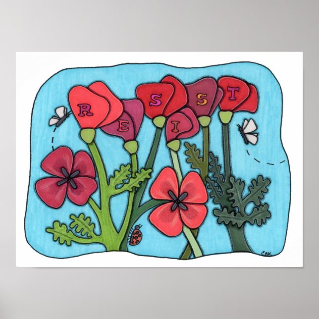 Poster Lembre-se dos Resistentes (Frente)