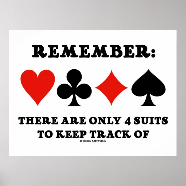 Póster Lembre-Se: Há Apenas 4 Fatos Para Acompanhar (Frente)