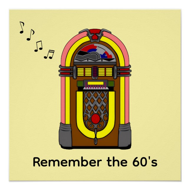 Póster Lembrem-se dos anos 60 (Frente)