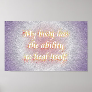 Póster Lembrete Diário - Capacidade