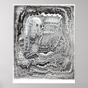 Poster Lembrete do Cérebro Antigo 