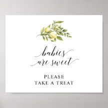 Lemon Elegante Tipografia  BEBÊS SÃO DOCES  v3