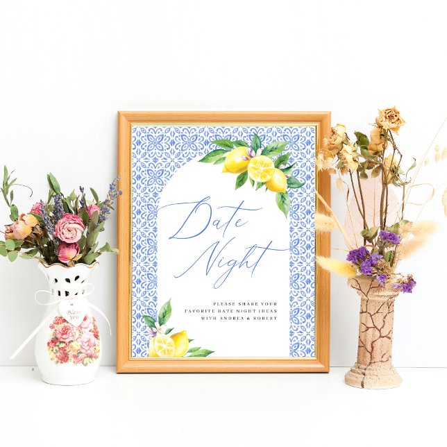 Poster Lemon Positano É Mais Ideias Noturnas (Criador carregado)