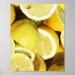 Poster Lemons Amarelo