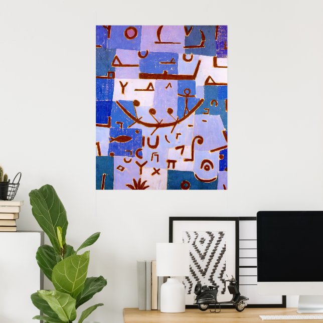Poster Lenda do Nilo | Paul Klee | (Escritório em casa)
