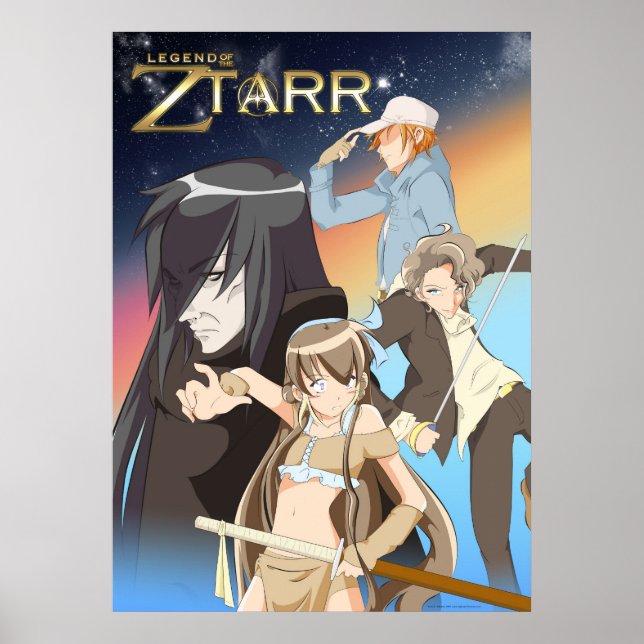 Poster Lenda do Ztarr (Frente)