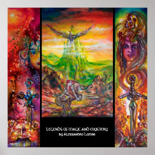 PÓSTER LENDAS DE MÁGICA E MISTÉRIO