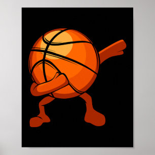 Poster Lendas do jogador de equipe engraçado Dabbing Sket