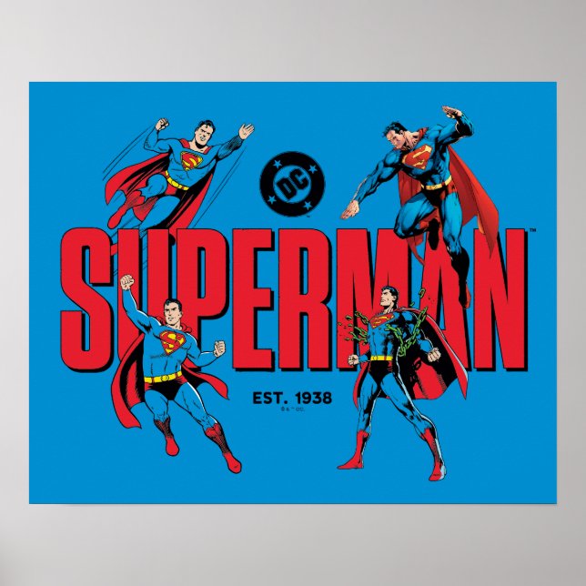 Poster Lendas do Superman para Sempre Gráfico (Frente)