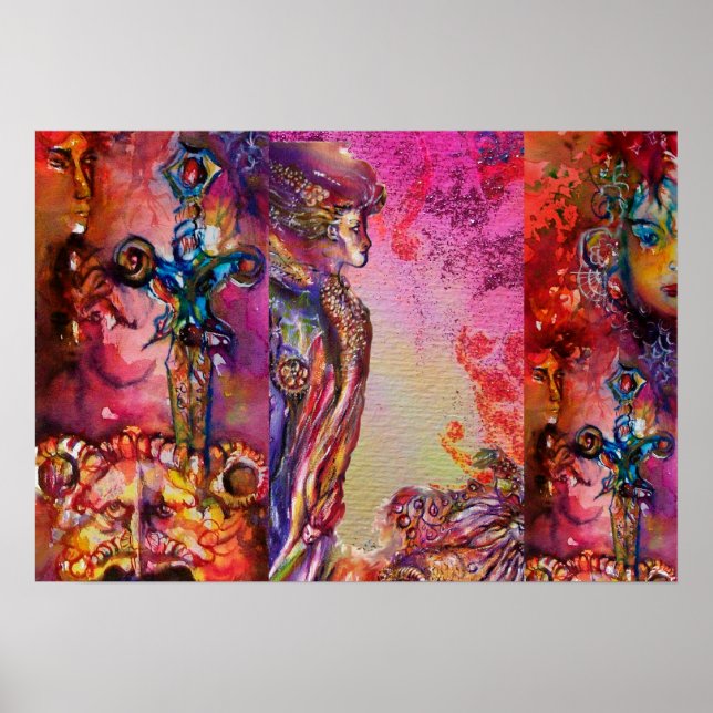 Póster Lendas Mágicas e Misteriosas de Arthuriano do EXCA (Frente)