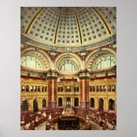 Lendo a Biblioteca do Congresso Washington