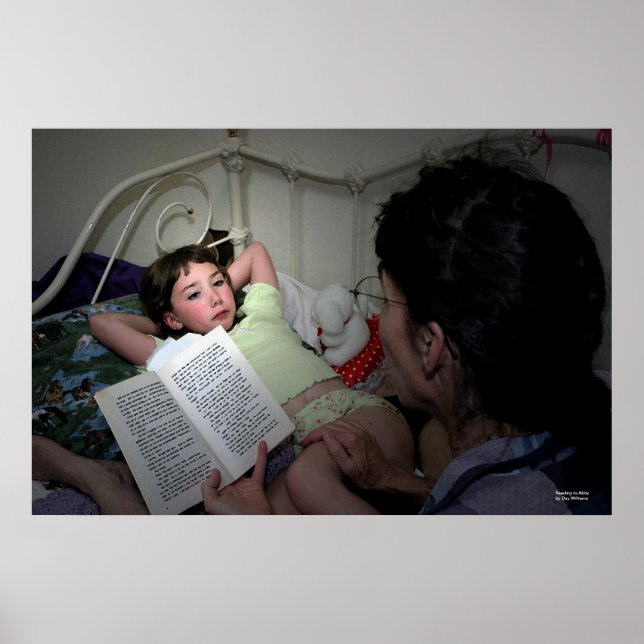 Poster Lendo para Abby (Frente)