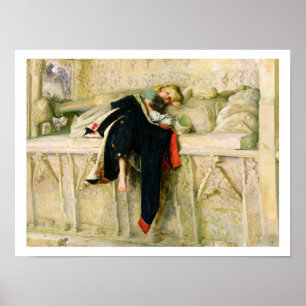 Poster L'Enfant du Regiment (The Random Shot) 1855 (Óleo 