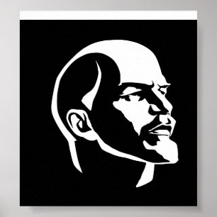 Póster Lenin Head