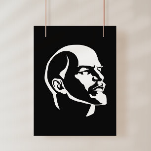 Poster Lenin, URSS, CCCP, União Soviética, Comunismo