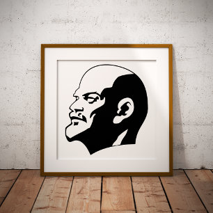 Poster Lenin, URSS, CCCP, União Soviética, Comunismo