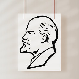 Poster Lenin, URSS, CCCP, União Soviética, Comunismo