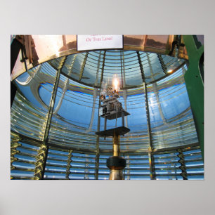 POSTER LENTE FRESNEL LIGHTHOUSE
