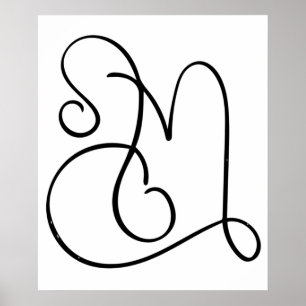 Poster Leo E Capricórnio Envolveram Bastante Arte Zodiac