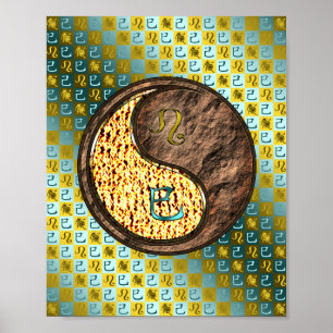 Poster Leo & Earth Cobra