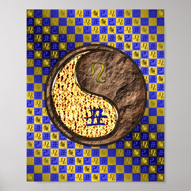 Poster Leo & Earth Ox (Frente)