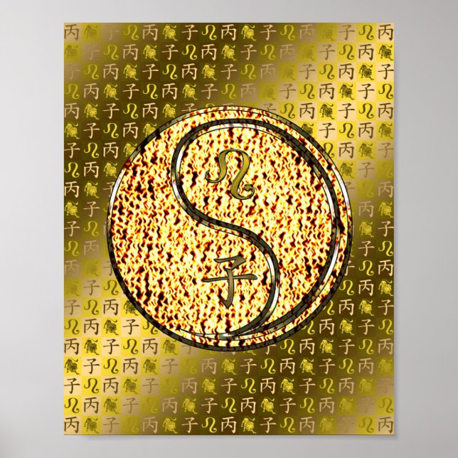 Poster Leo & Fire Rat (Frente)