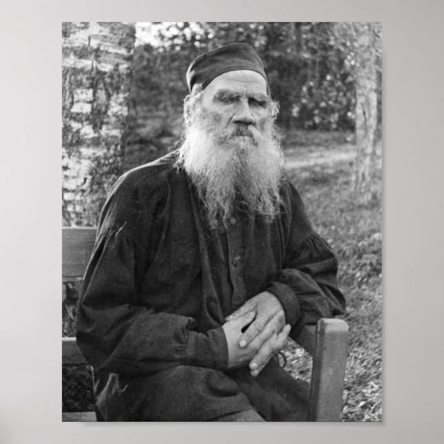 Poster Leo Tolstoy (Frente)
