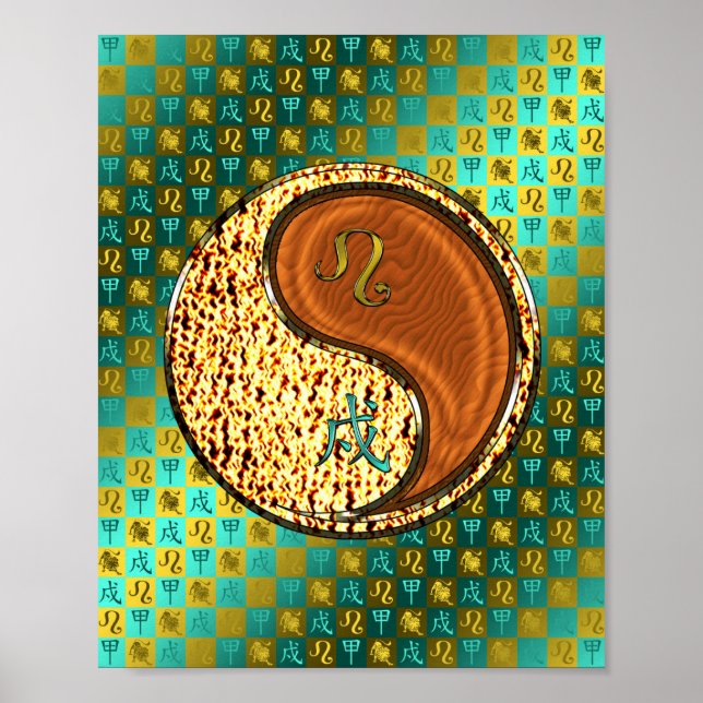 Poster Leo & Wood Dog (Frente)