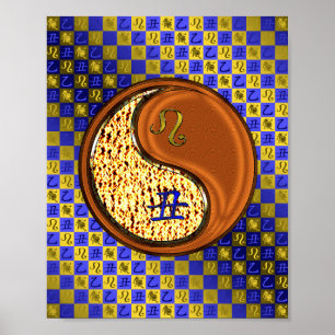 Poster Leo & Wood Ox