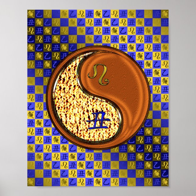Poster Leo & Wood Ox (Frente)