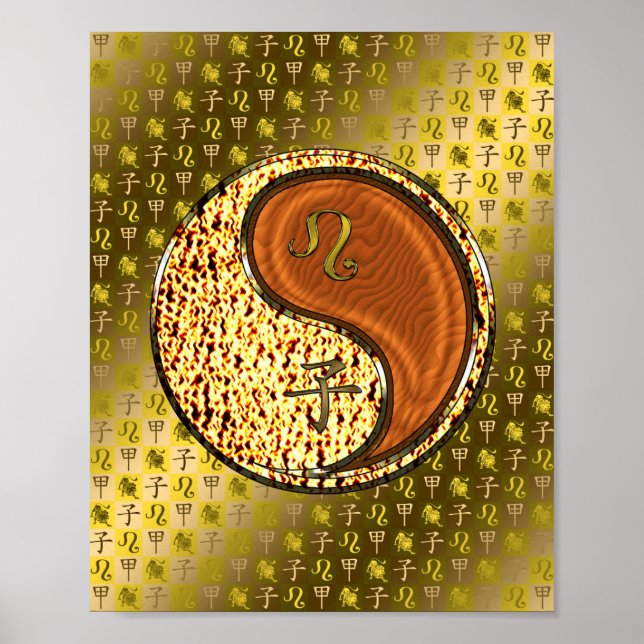 Poster Leo & Wood Rat (Frente)