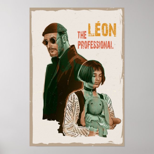 Poster Léon: O Profissional  (Frente)