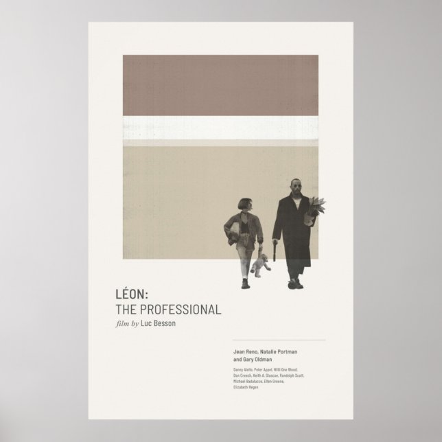 Poster Leon The Professional (Frente)