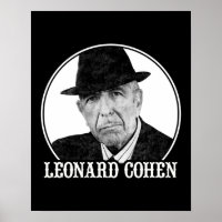 Leonard Cohen Art 60s Estilo