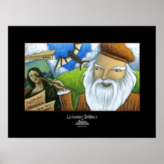Poster Leonardo da Vinci